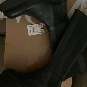 Zara lug sole boots